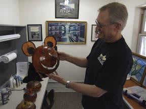 Mickey Mouse gourd mask